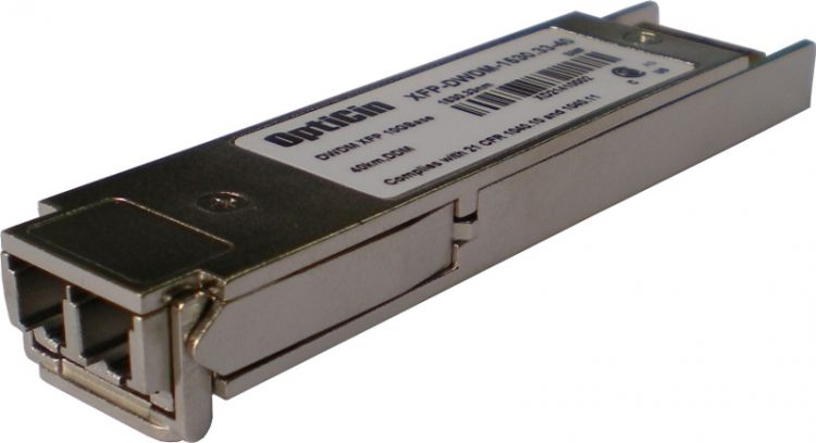 

Модуль XFP Opticin XFP-LR.LC.10 10G, 10GBASE-LR, LC, sm, 1310nm, 10km, XFP-LR.LC.10