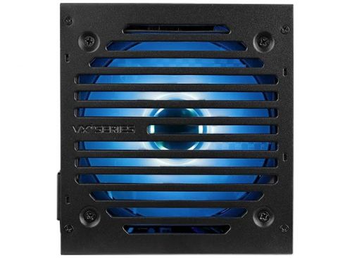 Блок питания ATX AeroCool VX PLUS 750 RGB 4718009150942 750W, APFC, RGB fan 120mm, 2*PCI-E [6+2-Pin], 6*SATA, 3*MOLEX, FDD, 500mm cable, Retail