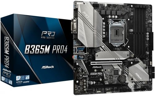 Материнская плата mATX ASRock B365M PRO4