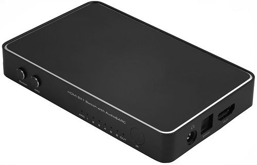 

Переключатель HDMI GCR GL-vA06, GL-vA06