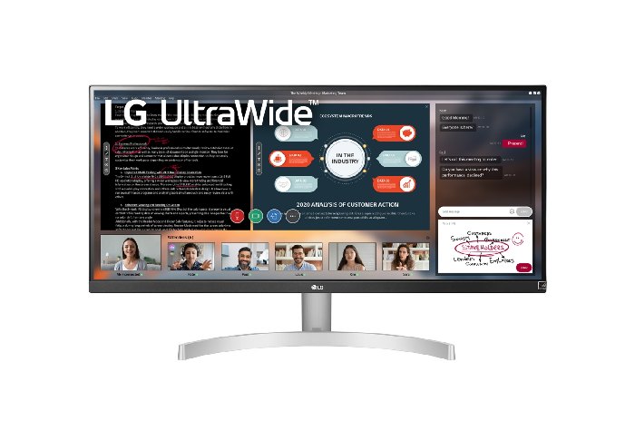 

Монитор 29" LG 29WN600 2560х1080, 5 мс, 250 кд/м2, 1000:1, 178°/178°, 2*HDMI, DP, Tilt, белый/серебристый, 29WN600