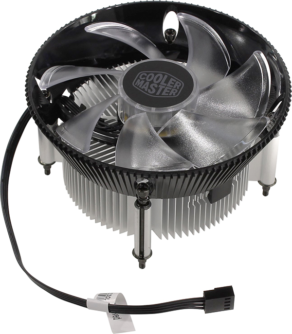 

Кулер Cooler Master I70C PWM RR-I70C-20PK-R2 LGA1150/1151/1155/1156 (120x120x25mm/650-1800rpm/37CFM/28dBA/4-Pin PWM), I70C PWM