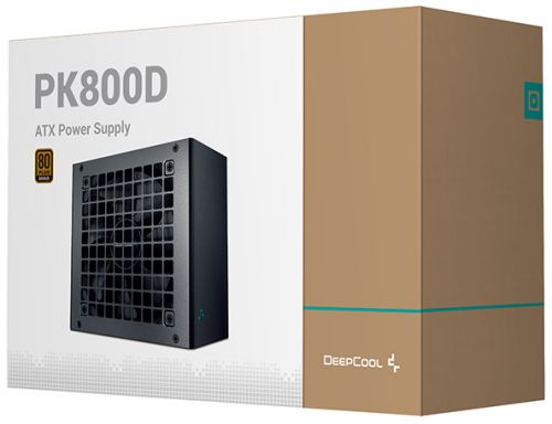 Блок питания ATX Deepcool PK800D 800W, Active PFC+DC to DC, 80PLUS Bronze, 120mm fan RET