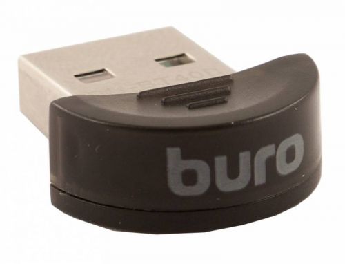 Адаптер Bluetooth Buro BU-BT40B BT 4.0+EDR class 1.5 20м черный