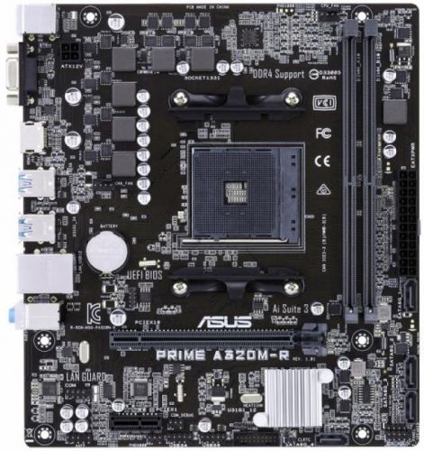 Материнская плата mATX ASUS PRIME A320M-R-SI