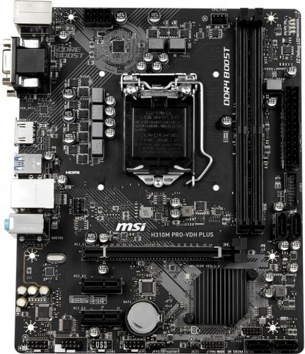 Материнская плата mATX MSI H310M PRO-VDH PLUS