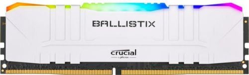 Модуль памяти DDR4 8GB Crucial BL8G36C16U4WL Ballistix RGB White PC4-28800 3600MHz CL16 288pin радиатор 1.35V