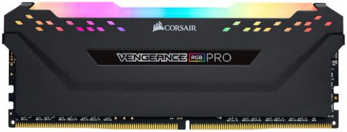 Модуль памяти DDR4 16GB Corsair CMW16GX4M1Z3600C18 Vengeance RGB Pro PC4-28800 3600MHz CL18 радиатор 288-pin 1.35V RTL - фото 1