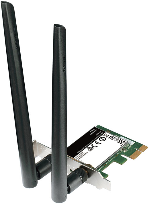 

Сетевая карта D-link DWA-582/RU/A1A WiFi 802.11 b/g/n/ac, 2.4/5ГГц, PCI-E, rev RU/A1A, RU/B1A, DWA-582/RU/A1A