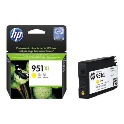 Картридж HP 951XL CN048AE для Officejet Pro 8100/8600 1500 стр жёлтый