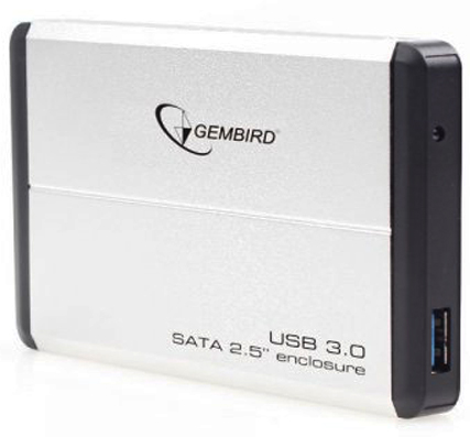 Внешний корпус для HDD SATA 2.5” Gembird EE2-U3S-2-S