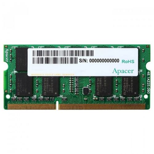 Модуль памяти SODIMM DDR3 4GB Apacer DV.04G2K.KAM PC3-12800 1600MHz CL11 1.35V RTL