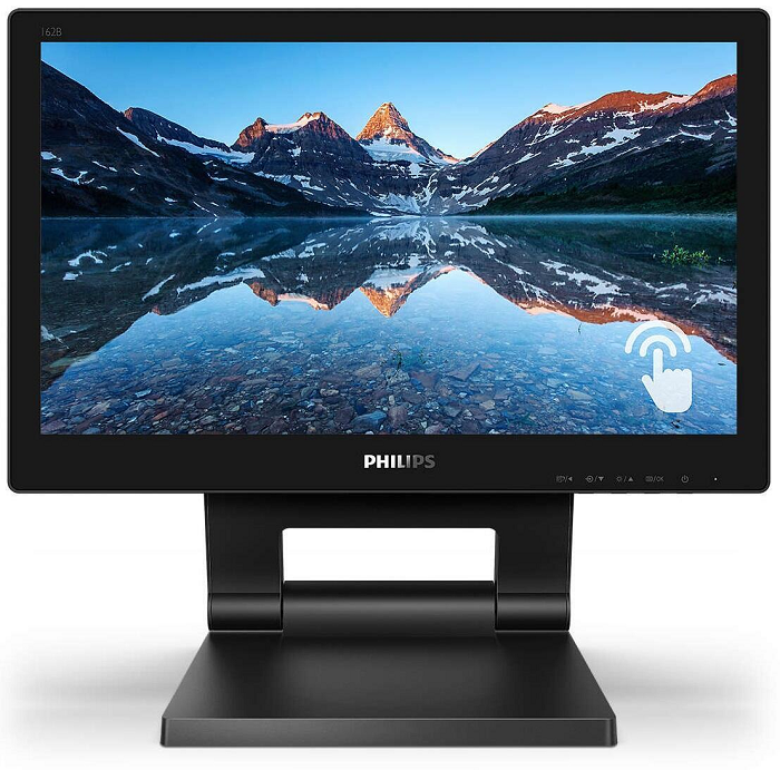 

Монитор 15,6" Philips 162B9T (00/00)1366x768, Multi-Touch, 4 ms, 90°/60°, 220 cd/m, 20M:1, DVI, HDMI, DP, black, 162B9T