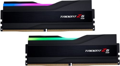 Модуль памяти DDR5 32GB (2*16GB) G.Skill F5-6000J4040F16GX2-TZ5RK Trident Z5 RGB black PC5-48000 6000MHz CL40 heatsink 1.35V - фото 1