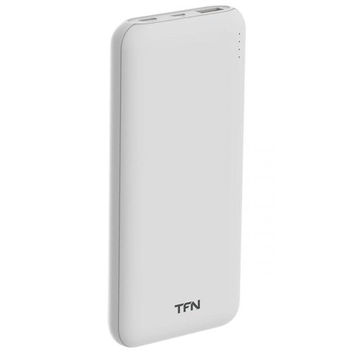 Аккумулятор внешний универсальный TFN PB-222-WH 10000mAh Ultra Power PD white