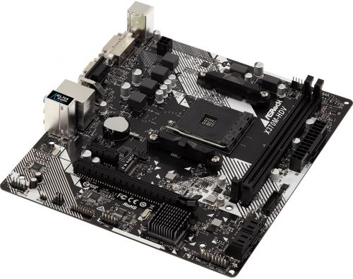 Материнская плата mATX ASRock X370M-HDV R40