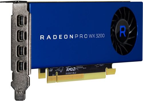 Видеокарта PCI-E AMD Radeon Pro WX 3200 100-506115 4GB GDDR5 128bit 14nm 4*mDP - фото 5
