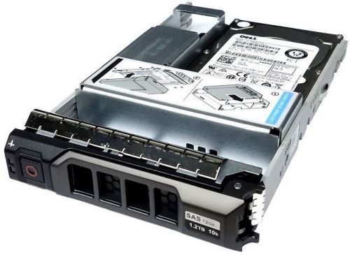 Жесткий диск Dell 400-AJPCT 1.2TB LFF (2.5" in 3.5" carrier) SAS 10k 12Gbps Hot Plug for 11G/12G/13G/14G T-series/MD3/ME4 servers - фото 1