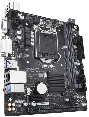 Материнская плата mATX GIGABYTE H310M S2V 2.0