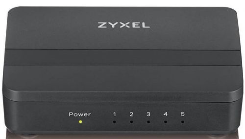 Коммутатор неуправляемый ZYXEL GS-105SV2-EU0101F 5 портов Gigabit Ethernet с приоритетными портами