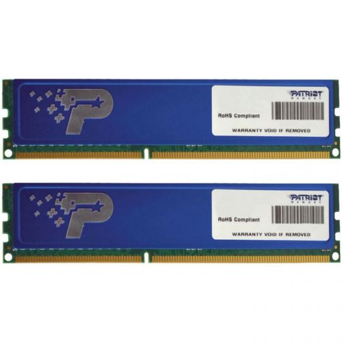 Модуль памяти DDR3 8GB (2*4GB) Patriot PSD38G1333KH PC3-10600 1333Mhz CL9 1.5V retail