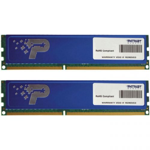 Модуль памяти DDR3 8GB (2*4GB) Patriot Memory PSD38G1333KH PC3-10600 1333Mhz CL9 1.5V retail