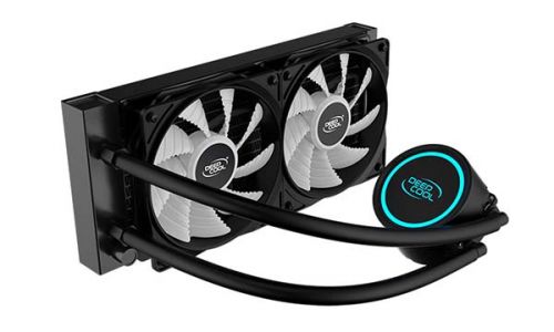 Система охлаждения жидкостная Deepcool GAMMAXX L240T Blue