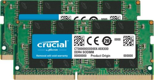 Модуль памяти SODIMM DDR4 32GB (2*16GB) Crucial CT2K16G4SFRA32A PC4-25600 3200MHz CL22 260pin 1.2V