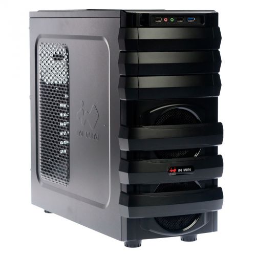 

Корпус ATX In Win MG134BL 6120647 черный без БП (USB 3.0 + USB 2.0x2, Audio),, MG134BL