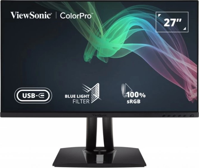 

Монитор 27" Viewsonic VP2756-4K 3840x2160, 350cd/m2, 178°/178°, 1000:1, 20М:1, 1.07B, 5ms, IPS, HDMI, DP, USB-C, USB-Hub, Height adj, Pivot, Tilt, Swi, VP2756-4K