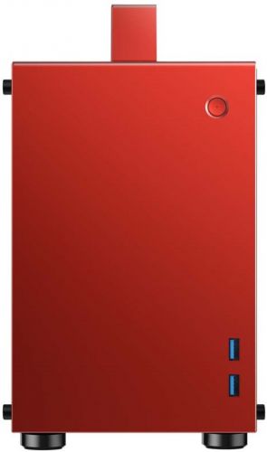 

Корпус mini-ITX JONSBO T8 Red красный, без БП, боковая панель из закаленного стекла, 2*USB 3.0, T8 Red