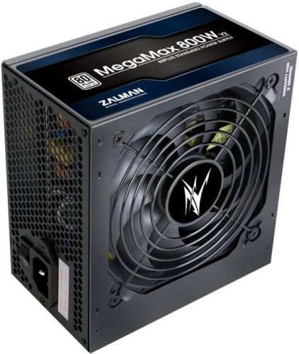 Блок питания ATX Zalman ZM800-TXII 800W, APFC, 120mm fan, 80+ Standat, 230V EU, Retail