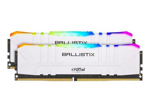 

Модуль памяти DDR4 16GB (2*8GB) Crucial BL2K8G30C15U4WL Ballistix PC4-24000 3000MHz CL15 288pin радиатор RGB 1.35V, BL2K8G30C15U4WL