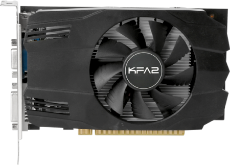 Видеокарта PCI-E KFA2 GeForce GT 730 (70NQS4HX00WK) 4GB DDR3 128bit 40nm 901/1333MHz VGA/DVI/HDMI GeForce GT 730 (70NQS4HX00WK) - фото 2