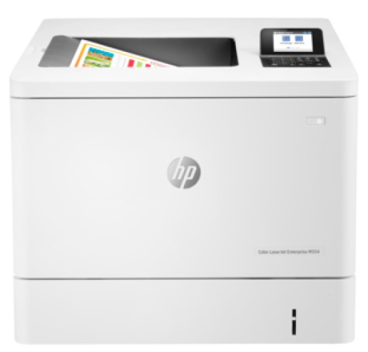 Принтер HP Color LaserJet Enterprise M554dn 7ZU81A A4, 1200dpi, ImageREt 3600, 33(33) ppm, 1 Gb, 2 trays 100+550, Duplex, USB/GigEth
