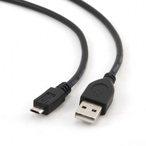 Кабель интерфейсный USB 2.0 Cablexpert CC-mUSB2-AMBM-6 Pro , AM/microBM 5P, 1.8м, черный, пакет