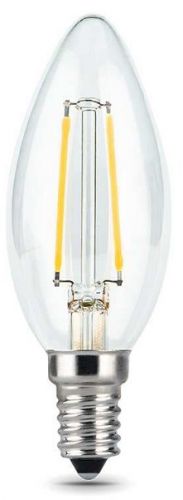 Лампа светодиодная Gauss 103801105-D Filament Свеча dimmable E14 5W 420lm 2700К 1/10/50 лампа gauss led filament свеча на ветру e14 5w 420lm 4100k golden 1 10 50