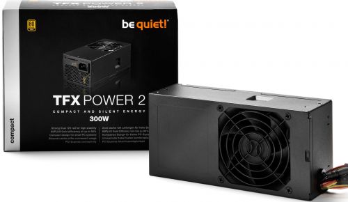 Блок питания ATX Be quiet! TFX POWER 2 300W GOLD BN229 модульный TFX, aPFC, 80Plus Gold, 80mm fan, RTL
