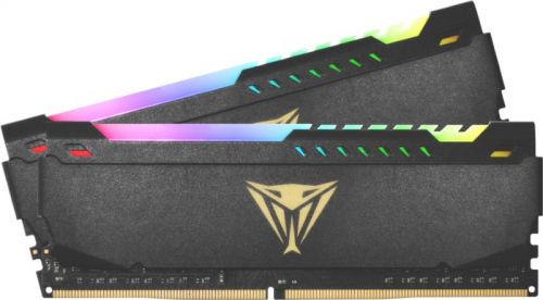 Модуль памяти DDR4 32GB (2*16GB) Patriot Memory PVSR432G360C0K Viper Steel RGB PC4-28800 3600MHz CL20 радиатор 1.35V