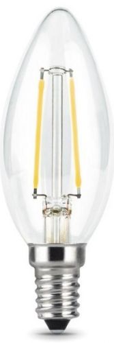 Фото - Лампа светодиодная Gauss 103801105 LED Filament Свеча E14 5W 420lm 2700К лампа gauss led filament свеча на ветру e14 5w 420lm 4100k golden 1 10 50