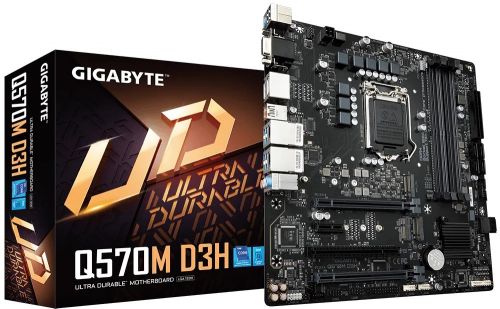 Материнская плата mATX GIGABYTE Q570M D3H