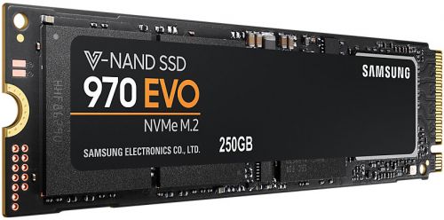 Накопитель SSD M.2 2280 Samsung MZ-V7E250BW 970 EVO 250GB MLC 3D NAND Phoenix PCI-E 3.0 x4 NVMe 3400/1500MB/s IOPS 200K/350K MTBF 1.5M RTL