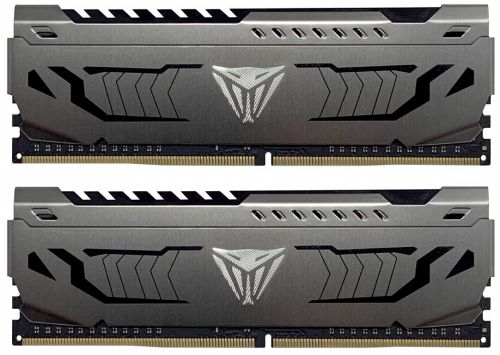 Модуль памяти DDR4 16GB (2*8GB) Patriot Memory PVS416G413C9K Viper Steel PC4-33000 4133MHz CL19 288-pin 1.35V XMP Радиатор RTL