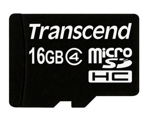 

Карта памяти 16GB Transcend TS16GUSDC4 microSDHC Class 4, TS16GUSDC4