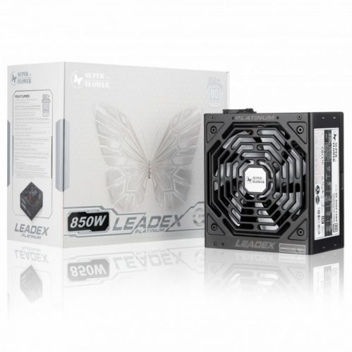 Блок питания Super Flower Leadex Platinum SF-850F14MP 850W, ATX, 135mm fan, APFC, 80+ Platinum, Full Modular