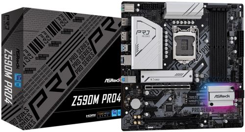 Материнская плата mATX ASRock Z590M PRO4