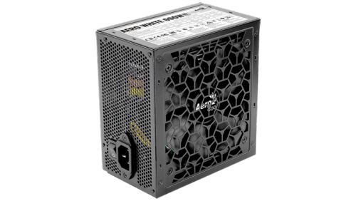 Блок питания ATX AeroCool AERO WHITE 600W 4710562753929 acive PFC, 80Plus, 120mm fan