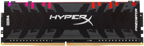 Модуль памяти DDR4 8GB HyperX HX429C15PB3A/8 Predator RGB PC4-23464 2933MHz CL15 1.2V XMP 1024x64 Радиатор LED RTL