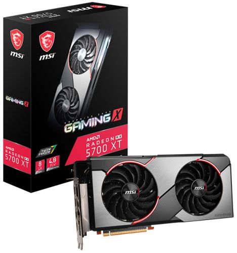 

Видеокарта PCI-E MSI Radeon RX 5700XT RX 5700 XT GAMING X 8GB GDDR6 256bit 7nm 1730/14000MHz HDMI/3*DP/HDCP Ret, Radeon RX 5700XT