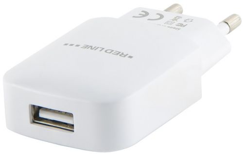 Зарядное устройство сетевое Red Line NTC-2.4А УТ000020451 1 USB, 2.4A белый